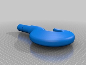 simply hook threadless engineering easy 3d print model - Mito3D