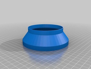 cat food feeder-Trichter tools angepasst 3d print model - Mito3D