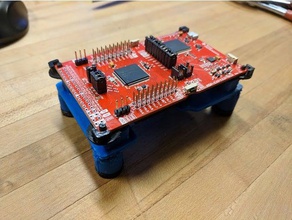 msp432 kit de desenvolvimento titular eletrônica microcontrolador 3d print model - Mito3D