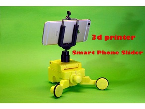 3 teker slider-Handy slider diy Kamera iphone smartphone 3d print model - Mito3D