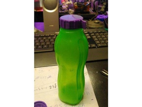 una tapa de rosca para botella agua los hogares tapas 3d print model - Mito3D
