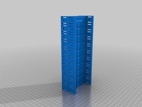 lithium 18650 stacked no solder battery pack electronics 10p 16p 20 cell 20p 26650 28mm ion nickel power wall 3d print model - Mito3D
