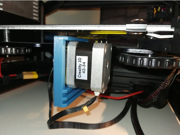 ender 3 y-asse serranda di montaggio 3d la stampante parti creality le serrande stepper ammortizzatori 3D print model - Mito3D