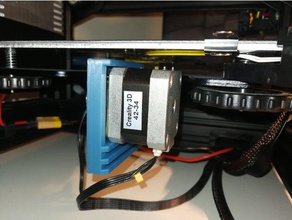 ender 3 eixo y-amortecedor de montagem 3d a impressora partes creality amortecedores passo 3d print model - Mito3D