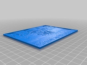 matt general lee 2d sanat özelleştirilmiş 3d print model - Mito3D