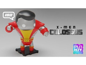 x-men 90s colossus toys games action figure collectible collection figurine marvel comics studios universe miniature plakit purakito toymaker xmen 3d print model - Mito3D