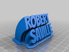 robert saville office customized 3d print model - Mito3D