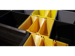 kleine Teile bin vase-Modus tool Inhaber - Boxen Schrauben Nüsse Organisation Lagerung 3d print model - Mito3D
