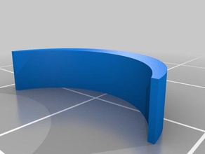anycubic chiron et l'axe anti-oscillation insert coin en haut à casquettes 3d de l'imprimante pièces 3d print model - Mito3D