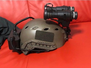 norotos rhino titanium pnv 57e nvgconverter parts airsoft army atachment conversion kit set helmet mitch mount nightvision 3d print model - Mito3D
