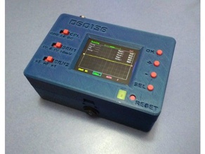 portable dso138 18650 batteries electronics case dso 138 oscilloscope 3d print model - Mito3D