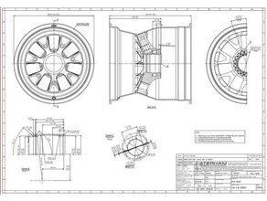 formula 1 BBC tekerlek araç f1 arabası model 3d print model - Mito3D