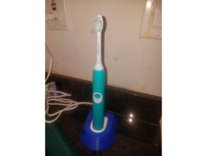 sonicare charger stable base bathroom electric toothbrush philips-sonicare 3d print model - Mito3D