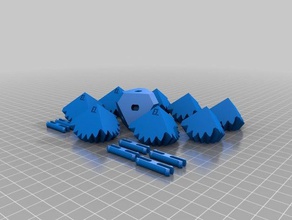 cube gears 3d printing 3d print model - Mito3D