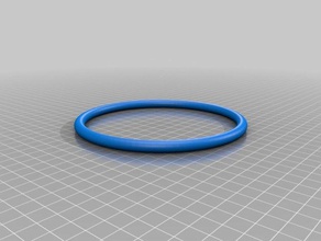 meu personalizados paramétrico anel toro diy 3d print model - Mito3D