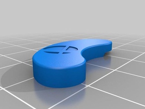 ssbu gc contrôleur unique bouton de saut, mod v2 finale jeux super smash bros 3d print model - Mito3D