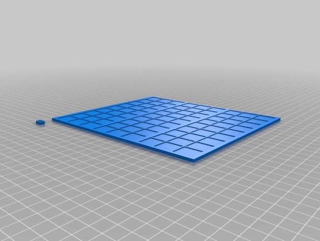 bingo de la plantilla 3D print model - Mito3D