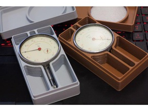 -10 ussr gauge indicator case tool holders boxes dial 3d print model - Mito3D