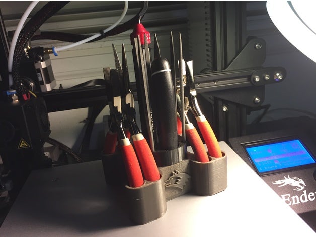 husky strumento caddy organizzazione utensili a mano organizzatore utensile 3D print model - Mito3D