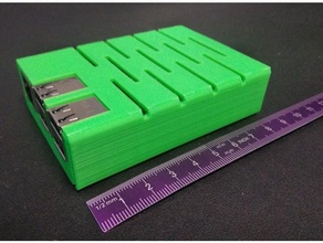 boitier pour raspberry pi 3 model b+ electronics octoprint case 3d print model - Mito3D