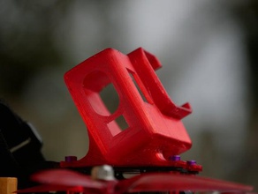 gopro hero 5 6 7 30-Grad-alien-mount fpv drone v1 rc Fahrzeuge mount Licht Schraube tpu 3d print model - Mito3D