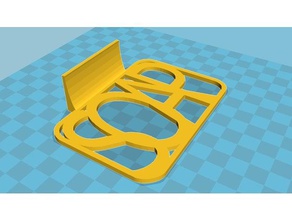 sponge tray kitchen dining soap holder 3d print model - Mito3D