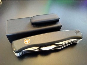 victorinox, coltello da tasca titolare fondina strumento i titolari scatole 3d print model - Mito3D