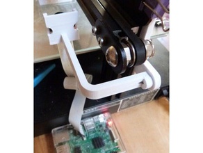 framboise caméra fixation ender creality imprimantes 3d pièces 3d print model - Mito3D