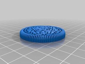 detailed oreo stl food drink 3d print model - Mito3D