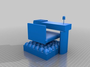 incrível cadeira com tonturas 3d impressão 3d print model - Mito3D