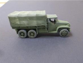 mack no us truck ww2 1100 scale vehicles gaming miniature scenery tabletop wargaming wwii 3d print model - Mito3D