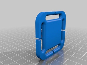 gopro-Rucksack-Gurt montieren Kamera gopro mount 3d print model - Mito3D