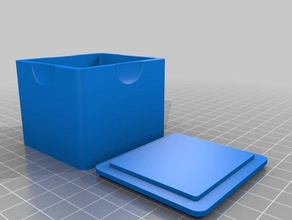 boite carcassone organizasyon özelleştirilmiş 3d print model - Mito3D