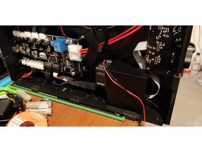wanhao duplicador de 6 conselho duto do ventilador 3d a impressora partes d6 3d print model - Mito3D