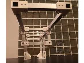paramétrico de las articulaciones aluminio tubos cuadrados diy 3d print model - Mito3D