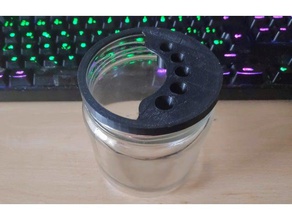 brush clean holder other 3d print model - Mito3D