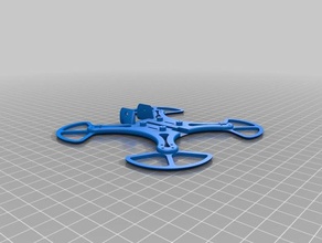 dingo 3 rc veículos micro quadcopter quadro 3d print model - Mito3D