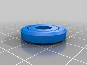 meu personalizados paramétrico gaiola do rolamento de esferas engenharia personalizado 3d print model - Mito3D