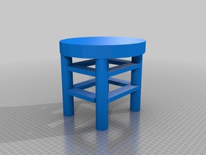 stool cg 3d printing 3d print model - Mito3D