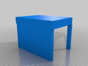 teacher desk cg 3d printing 3d print model - Mito3D