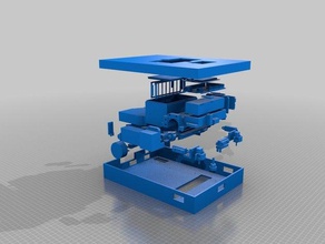 escoba cuadro mk2 vacío plumero robot hogar 3d print model - Mito3D