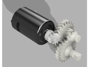 herring bone gears with15 module rc vehicles 3d print model - Mito3D