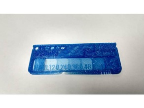ziro pla brillo azul de muestras 3d la impresora accesorios personalizado 3d print model - Mito3D