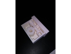 simples bloqueio de caixa quebra-cabeça quebra-cabeças Impressos em 3d Quebra-cabeça trava da porta 3d print model - Mito3D