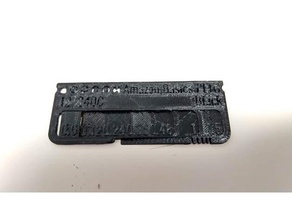 amazon basics petg negro muestra 3d de la impresora accesorios personalizado 3d print model - Mito3D