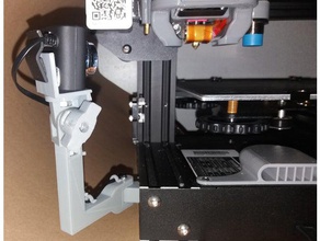 ender 3 adjustable slot camera led mount 3d printer accessories 3d print model - Mito3D