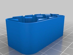 meine kundenspezifische Akku-und Gehäuse-Oberseite Container 3d print model - Mito3D