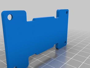 qav-x bottom-Batterie pad - Spielzeug Spiel Zubehör 3d print model - Mito3D