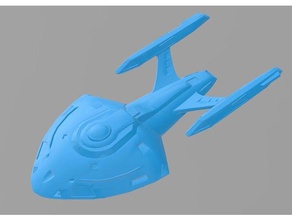 nova-Klasse-rhode island-Variante Brettspiel-Stück - Spielzeug Zubehör miniaturen star trek 3d print model - Mito3D