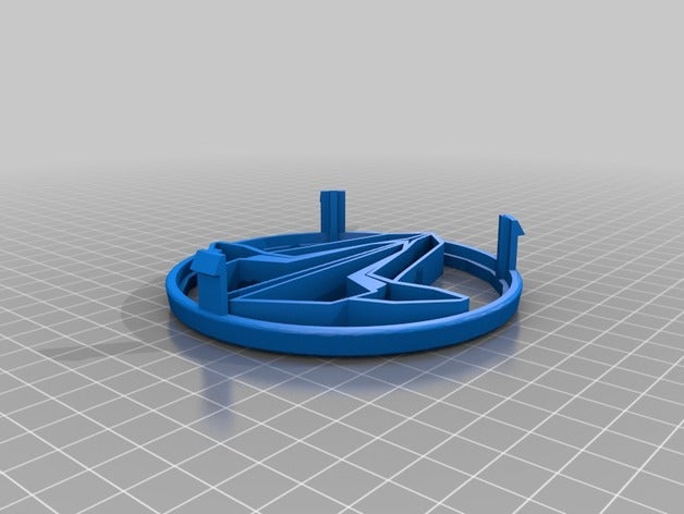 vw t4 bulli sct embleme 3d de l'impression bus 3D print model - Mito3D
